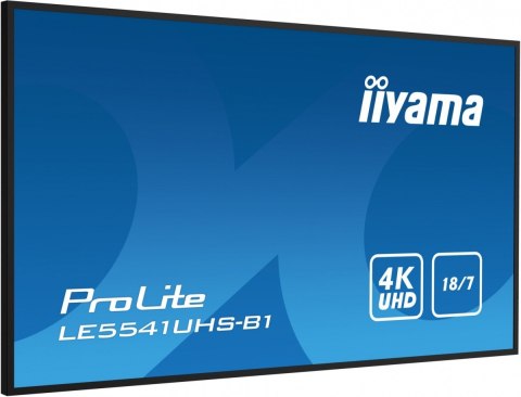 Monitor 55 cali LE5541UHS-B1 IPS,4K,18/7,LAN,USB,HDMI