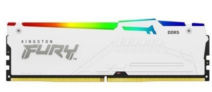 Pamięć DDR5 Fury Beast RGB 64GB(4*16GB)/5600 CL40 biała Pamięć DDR5 Fury Beast RGB 64GB(4*16GB)/5600 CL40 biała