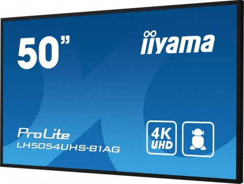 Monitor 50 cali LH5054UHS-B1AG 24/7, VA, ANDROID.11, 4K, SDM, 2x10W