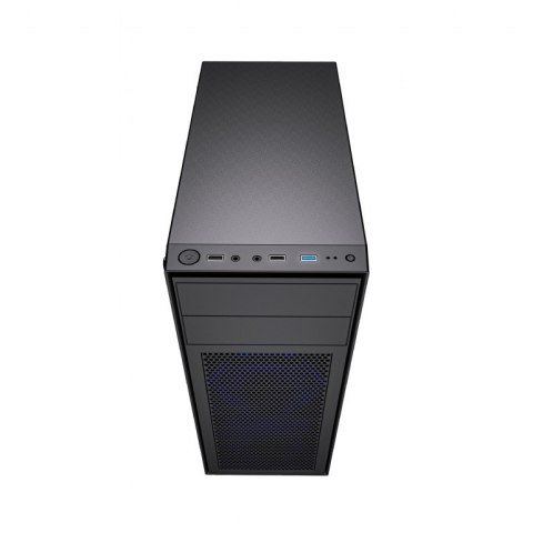 Obudowa Midi Tower Fornax M100B ATX niebiesie wentylatory Czarna Obudowa Midi Tower Fornax M100B ATX niebiesie wentylatory Czarna