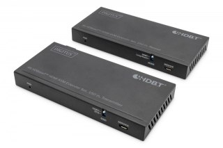 Przedłużacz/Extender HDMI 4K 60Hz 150m po skrętce Cat.6A/7/8 HDBaseT HDCP2.2 IR EDID PoC, zestaw
