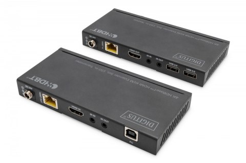 Przedłużacz/Extender HDMI 4K 60Hz 150m po skrętce Cat.6A/7/8 HDBaseT HDCP2.2 IR EDID PoC, zestaw