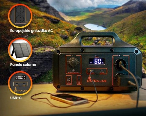 Stacja zasilania Li-ion EPS-S500S 510.6Wh Stacja zasilania Li-ion EPS-S500S 510.6Wh