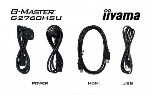 Monitor G-Master 27 cali G2760HSU-B3 TN,165Hz,0.5ms,400cd/m2,HDMI,DP,USB