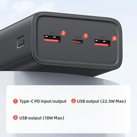 Powerbank 30000mAh PB68 PD + QC 3.0 Fast Charge Powerbank 30000mAh PB68 PD + QC 3.0 Fast Charge