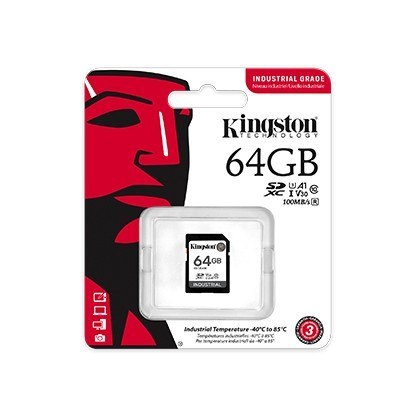 Karta pamięci SD 64GB Industrial C10 UHS-I U3 V30 A1 pSLC Karta pamięci SD 64GB Industrial C10 UHS-I U3 V30 A1 pSLC