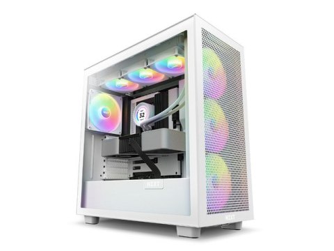 Obudowa H7 Flow RGB z oknem Biała Obudowa H7 Flow RGB z oknem Biała