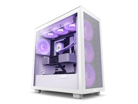 Obudowa H7 Flow RGB z oknem Biała Obudowa H7 Flow RGB z oknem Biała