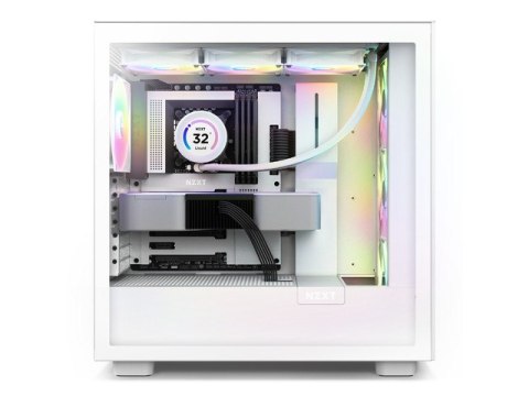 Obudowa H7 Flow RGB z oknem Biała Obudowa H7 Flow RGB z oknem Biała