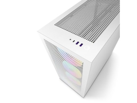 Obudowa H7 Flow RGB z oknem Biała Obudowa H7 Flow RGB z oknem Biała