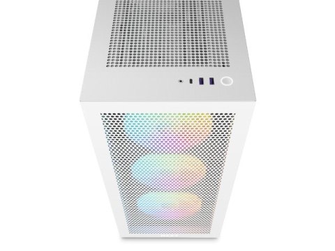 Obudowa H7 Flow RGB z oknem Biała Obudowa H7 Flow RGB z oknem Biała