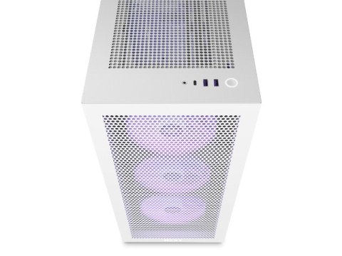 Obudowa H7 Flow RGB z oknem Biała Obudowa H7 Flow RGB z oknem Biała