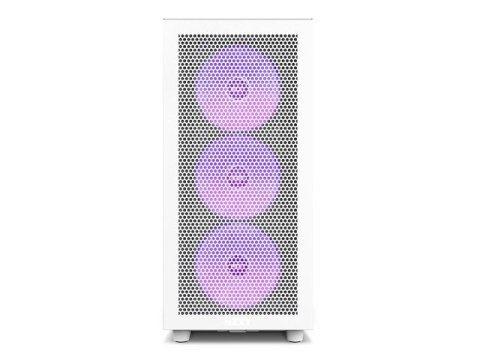 Obudowa H7 Flow RGB z oknem Biała Obudowa H7 Flow RGB z oknem Biała