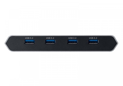 Przełącznik 2-Port 4K DP USB-C KVM Dock Switch with Power