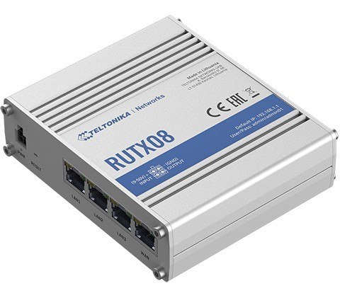 Router RUTX08 3xLAN, 1xWAN, USB Router RUTX08 3xLAN, 1xWAN, USB