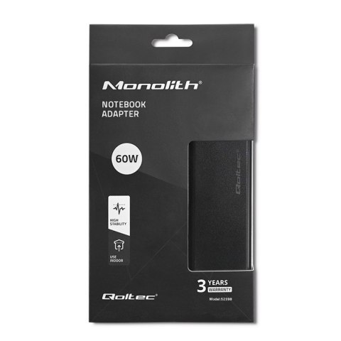 Zasilacz desktopowy 60W | 12V | 5A | 5.5*2.5 | +kabel zasilający Zasilacz desktopowy 60W | 12V | 5A | 5.5*2.5 | +kabel zasilający