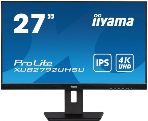 Monitor 27 cali XUB2792UHSU-B5 4K,IPS,DVI,DP,HDMI,PIP,250cd,USB3.0