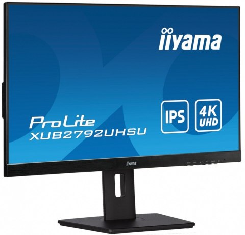 Monitor 27 cali XUB2792UHSU-B5 4K,IPS,DVI,DP,HDMI,PIP,250cd,USB3.0