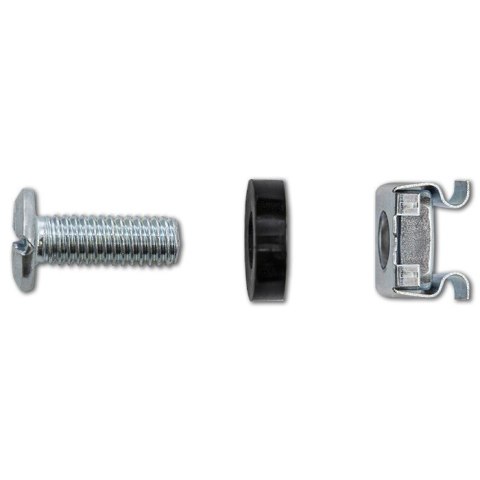 Zestaw montażowy M16 do szaf RACK | 50szt. Zestaw montażowy M16 do szaf RACK | 50szt.