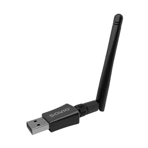 Karta sieciowa adapter Wi-Fi USB, 2.4 GHz / 5 GHz, 433 Mbps, AK-61 Karta sieciowa adapter Wi-Fi USB, 2.4 GHz / 5 GHz, 433 Mbps, AK-61