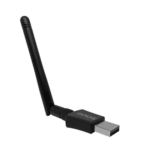 Karta sieciowa adapter Wi-Fi USB, 2.4 GHz / 5 GHz, 433 Mbps, AK-61 Karta sieciowa adapter Wi-Fi USB, 2.4 GHz / 5 GHz, 433 Mbps, AK-61
