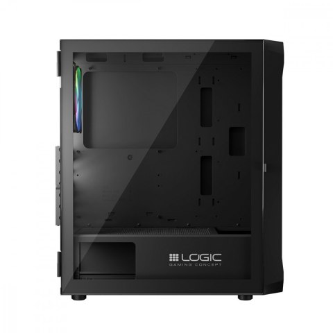 Obudowa Komputerowa Logic Portos ARGB Midi USB 3.0 Czarna Obudowa Komputerowa Logic Portos ARGB Midi USB 3.0 Czarna