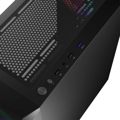 Obudowa Komputerowa Logic Portos ARGB Midi USB 3.0 Czarna Obudowa Komputerowa Logic Portos ARGB Midi USB 3.0 Czarna