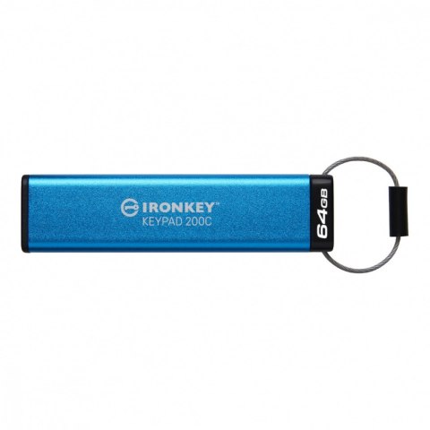 Pendrive 64GB IronKey Keypad 200C USB-C FIPS140-3 Lvl3 AES-256 Pendrive 64GB IronKey Keypad 200C USB-C FIPS140-3 Lvl3 AES-256