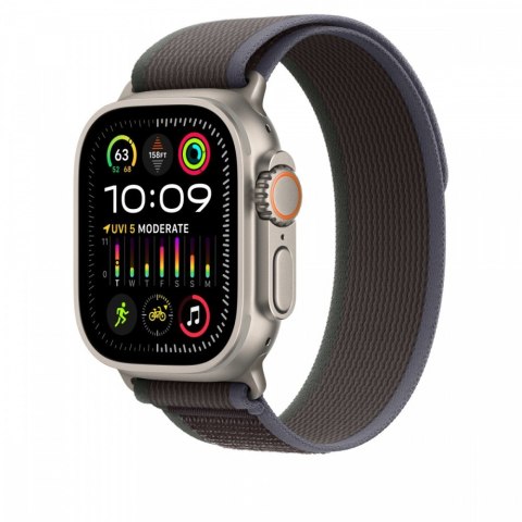 Opaska Trail w kolorze niebieskim/czarnym do koperty 49 mm - rozmiar S/M Opaska Trail w kolorze niebieskim/czarnym do koperty 49 mm - rozmiar S/M