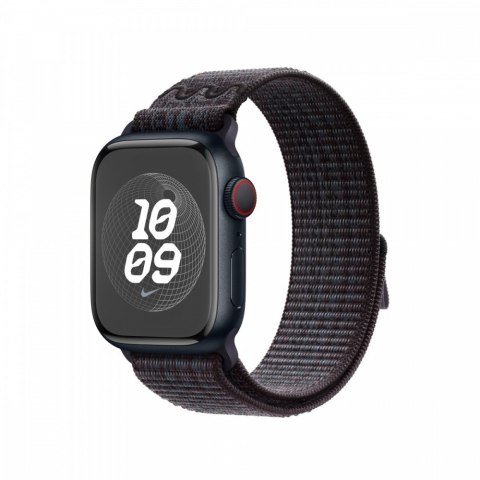 Opaska sportowa Nike w kolorze czarnym/niebieskim do koperty 41 mm Opaska sportowa Nike w kolorze czarnym/niebieskim do koperty 41 mm
