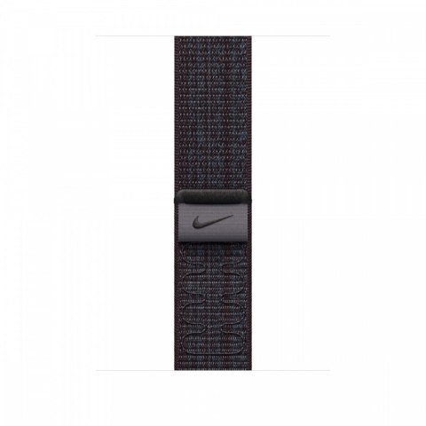 Opaska sportowa Nike w kolorze czarnym/niebieskim do koperty 45 mm Opaska sportowa Nike w kolorze czarnym/niebieskim do koperty 45 mm