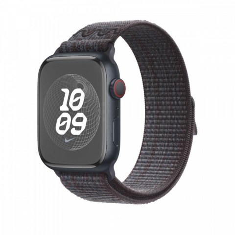 Opaska sportowa Nike w kolorze czarnym/niebieskim do koperty 45 mm Opaska sportowa Nike w kolorze czarnym/niebieskim do koperty 45 mm