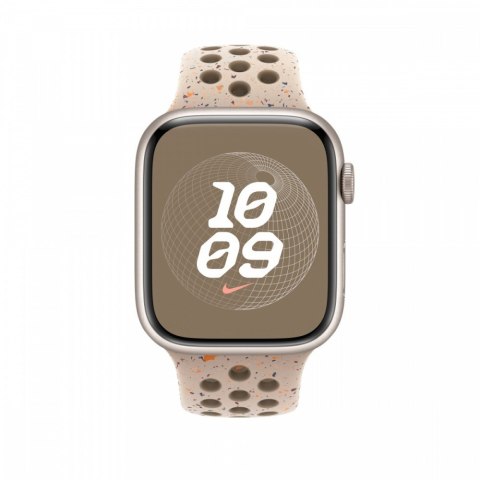 Pasek sportowy Nike w kolorze pustynnego kamienia do koperty 45 mm - S/M Pasek sportowy Nike w kolorze pustynnego kamienia do koperty 45 mm - S/M