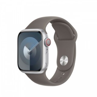 Pasek sportowy w kolorze popielatego brązu do koperty 41 mm - rozmiar S/M