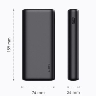 PB-Y37 Power Bank 20000mAh 65W 3xUSB PD 3.0 QC 3.0 LED