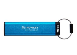 Pendrive 16GB IronKey Keypad 200C USB-C FIPS140-3 Lvl3 AES-256