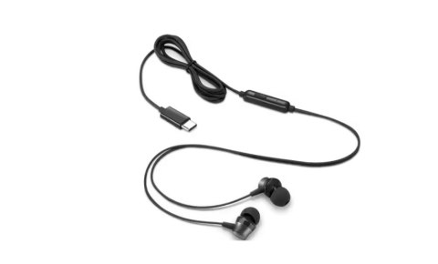 Słuchawki douszne przewodowe USB-C 4XD1J77351 Słuchawki douszne przewodowe USB-C 4XD1J77351