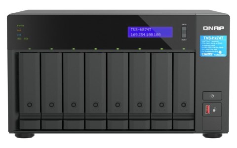 Serwer NAS TVS-h874T-i7-32G 8bay Intel Core i7 32GB RAM Serwer NAS TVS-h874T-i7-32G 8bay Intel Core i7 32GB RAM