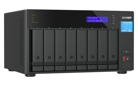 Serwer NAS TVS-h874T-i7-32G 8bay Intel Core i7 32GB RAM Serwer NAS TVS-h874T-i7-32G 8bay Intel Core i7 32GB RAM