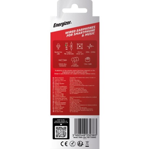 Słuchawki przewodowe jack 3,5 mm białe Słuchawki przewodowe jack 3,5 mm białe