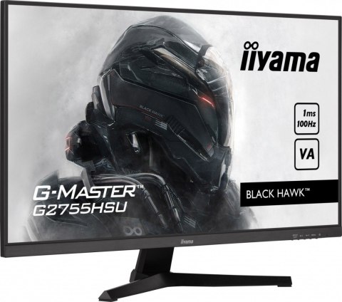 Monitor 27 cali G2755HSU-B1 VA,FHD,100Hz,1ms,HDMI,DP,2xUSB,2x2W
