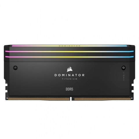 Pamięć DDR5 Dominator Titanium RGB 48GB/7000(2*24GB) CL36 Intel XMP Pamięć DDR5 Dominator Titanium RGB 48GB/7000(2*24GB) CL36 Intel XMP