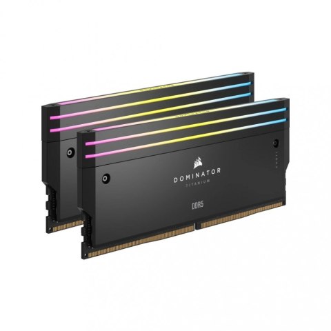 Pamięć DDR5 Dominator Titanium RGB 48GB/7000(2*24GB) CL36 Intel XMP Pamięć DDR5 Dominator Titanium RGB 48GB/7000(2*24GB) CL36 Intel XMP