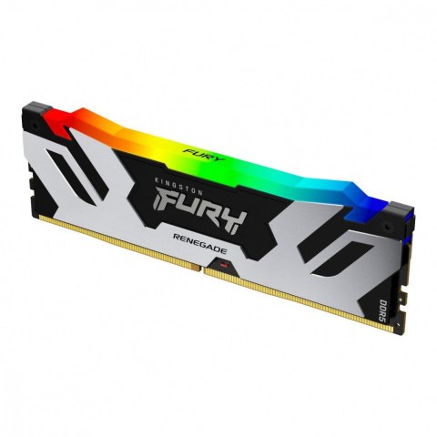 Pamięć DDR5 Fury Renegade RGB 48GB(2*24GB)/7200 CL38 czarno-srebrna Pamięć DDR5 Fury Renegade RGB 48GB(2*24GB)/7200 CL38 czarno-srebrna