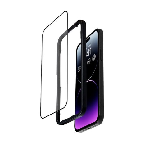 Szkło ochronne Anti-Bacterial 3D Armour Glass iPhone 14 Pro Max z ramką instalacyjną Szkło ochronne Anti-Bacterial 3D Armour Glass iPhone 14 Pro Max z ramką instalacyjną