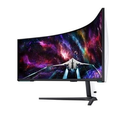 Samsung Monitor 57 cali G95NC VA 7680x2160 DUHD 32:9 3xHDMI 1xDP 2xUSB 3.0 KVM 1ms 240Hz HAS Gaming zakrzywiony 3Yd2d Samsung Monitor 57 cali G95NC VA 7680x2160 DUHD 32:9 3xHDMI 1xDP 2xUSB 3.0 KVM 1ms 240Hz HAS Gaming zakrzywiony 3Yd2d