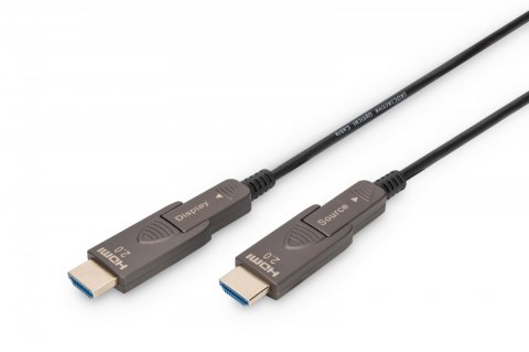Kabel hybrydowy AOC HDMI 2.0 Premium High Speed Ethernet 4K60Hz UHD HDMI D/A HDMI D/A M/M z odłączanym wtykiem, 15m, Czarny Kabel hybrydowy AOC HDMI 2.0 Premium High Speed Ethernet 4K60Hz UHD HDMI D/A HDMI D/A M/M z odłączanym wtykiem, 15m, Czarny