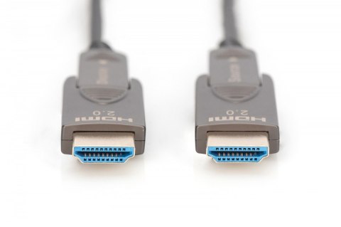 Kabel hybrydowy AOC HDMI 2.0 Premium High Speed Ethernet 4K60Hz UHD HDMI D/A HDMI D/A M/M z odłączanym wtykiem, 15m, Czarny Kabel hybrydowy AOC HDMI 2.0 Premium High Speed Ethernet 4K60Hz UHD HDMI D/A HDMI D/A M/M z odłączanym wtykiem, 15m, Czarny
