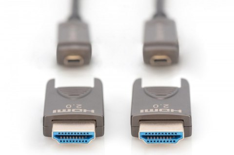 Kabel hybrydowy AOC HDMI 2.0 Premium High Speed Ethernet 4K60Hz UHD HDMI D/A HDMI D/A M/M z odłączanym wtykiem, 15m, Czarny Kabel hybrydowy AOC HDMI 2.0 Premium High Speed Ethernet 4K60Hz UHD HDMI D/A HDMI D/A M/M z odłączanym wtykiem, 15m, Czarny