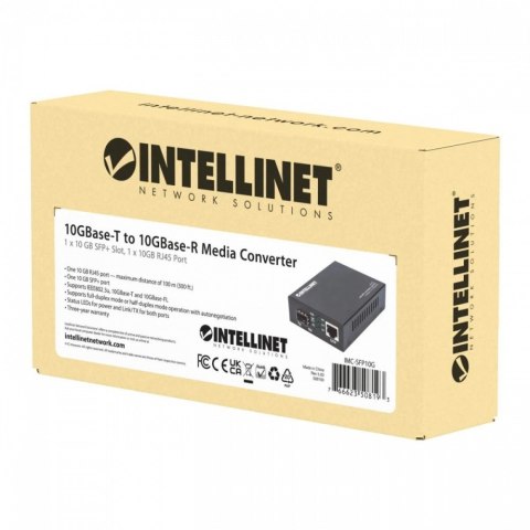 Media konwerter 10GBase-T na 10GBase-R, 10GB SFP+/10GB RJ45 Media konwerter 10GBase-T na 10GBase-R, 10GB SFP+/10GB RJ45